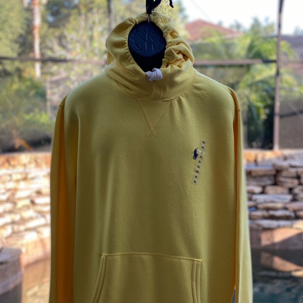 POLO RALPH LAUREN SMALL PONY HOODIE (XXL)